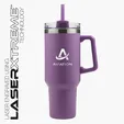 Sovrano Lucas 40 oz. Double Wall Stainless Steel Travel Mug — view 34