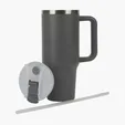 Sovrano Acadia 40 oz. Double Wall Stainless Steel Travel Mug — view 9