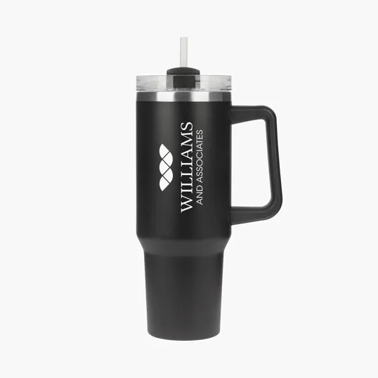 Sovrano Riley 40 oz. Double Wall Stainless Steel Travel Mug — view 2