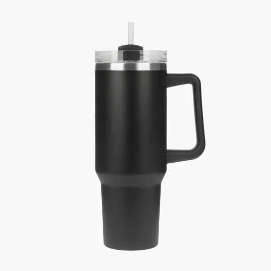Sovrano Riley 40 oz. Double Wall Stainless Steel Travel Mug — view 3