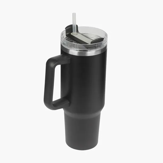 Sovrano Riley 40 oz. Double Wall Stainless Steel Travel Mug — view 4