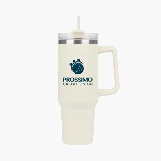 Sovrano Riley 40 oz. Double Wall Stainless Steel Travel Mug — view 7