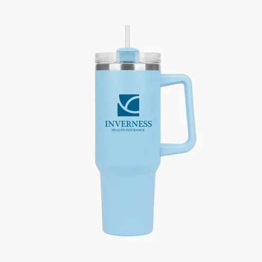 Sovrano Riley 40 oz. Double Wall Stainless Steel Travel Mug — view 17
