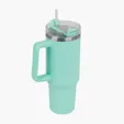 Sovrano Riley 40 oz. Double Wall Stainless Steel Travel Mug — view 14