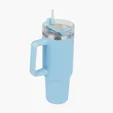 Sovrano Riley 40 oz. Double Wall Stainless Steel Travel Mug — view 19