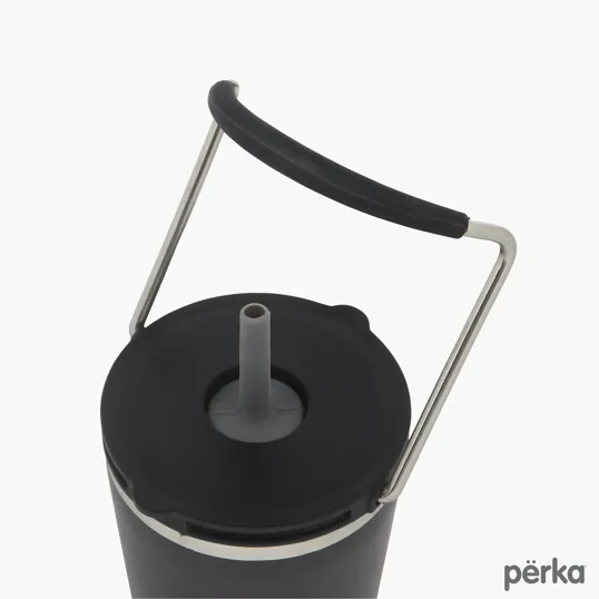 Perka® Gibson 20 oz. Double Wall Recycled Stainless Steel Travel Mug — view 6