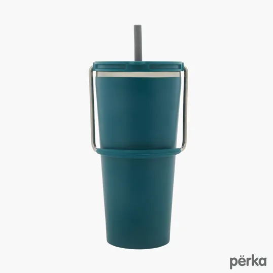 Perka® Gibson 20 oz. Double Wall Recycled Stainless Steel Travel Mug — view 10