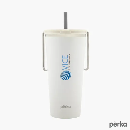 Perka® Gibson 20 oz. Double Wall Recycled Stainless Steel Travel Mug — view 13