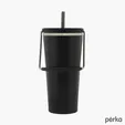 Perka® Gibson 20 oz. Double Wall Recycled Stainless Steel Travel Mug — view 4
