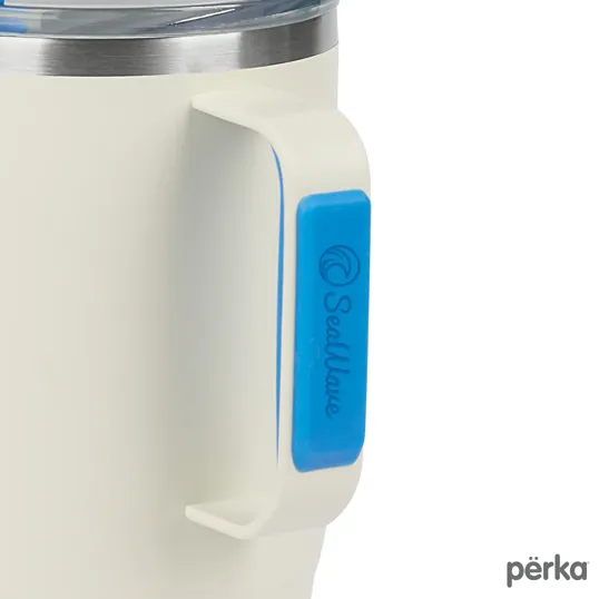 Perka® Portofino 36 oz. Double Wall Recycled Stainless Steel Travel Mug — view 27