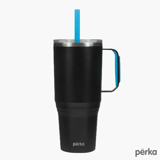 Perka® Portofino 36 oz. Double Wall Recycled Stainless Steel Travel Mug — view 13