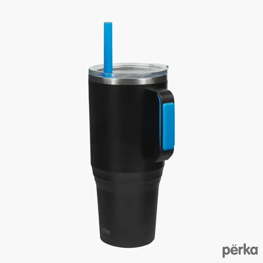 Perka® Portofino 36 oz. Double Wall Recycled Stainless Steel Travel Mug — view 14
