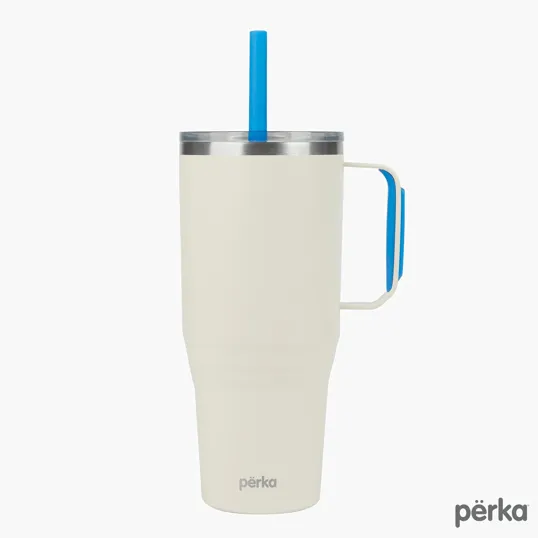Perka® Portofino 36 oz. Double Wall Recycled Stainless Steel Travel Mug — view 23