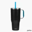 Perka® Portofino 36 oz. Double Wall Recycled Stainless Steel Travel Mug — view 13
