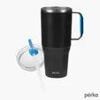 Perka® Portofino 36 oz. Double Wall Recycled Stainless Steel Travel Mug — view 18