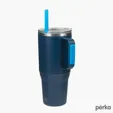 Perka® Portofino 36 oz. Double Wall Recycled Stainless Steel Travel Mug — view 33