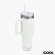 iCOOL® Borrego 40 oz. Double Wall Stainless Steel Travel Mug with Speaker — view 11