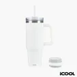 iCOOL® Borrego 40 oz. Double Wall Stainless Steel Travel Mug with Speaker — view 12
