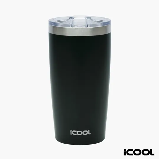 iCOOL® Lewiston 20 oz. Double Wall Stainless Steel Tumbler — view 4