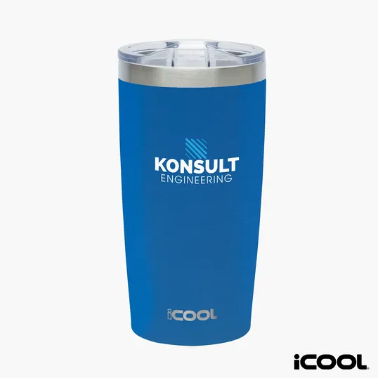 iCOOL® Lewiston 20 oz. Double Wall Stainless Steel Tumbler — view 6