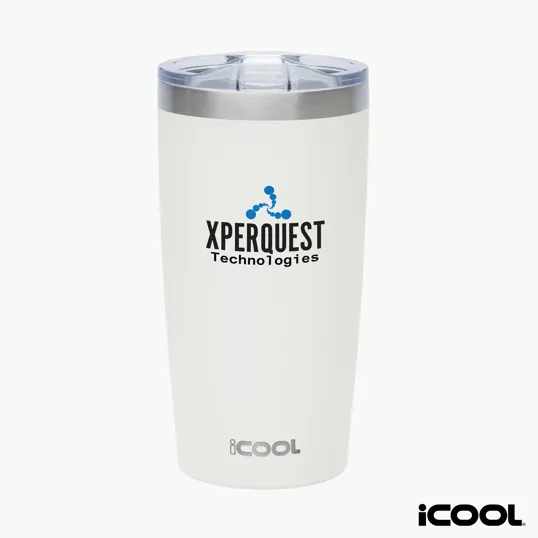 iCOOL® Lewiston 20 oz. Double Wall Stainless Steel Tumbler — view 9