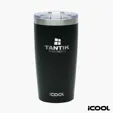 iCOOL® Lewiston 20 oz. Double Wall Stainless Steel Tumbler — view 3