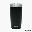 iCOOL® Lewiston 20 oz. Double Wall Stainless Steel Tumbler — view 4