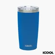 iCOOL® Lewiston 20 oz. Double Wall Stainless Steel Tumbler — view 7
