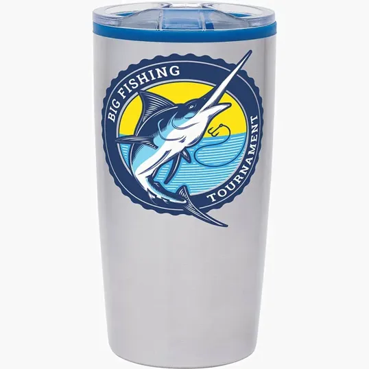 Outback 20 oz. Steel/PP Liner Tumbler — view 4