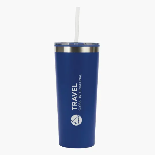 Bremen 24 oz. Steel/50% Recycled PP Liner Travel Tumbler — view 6