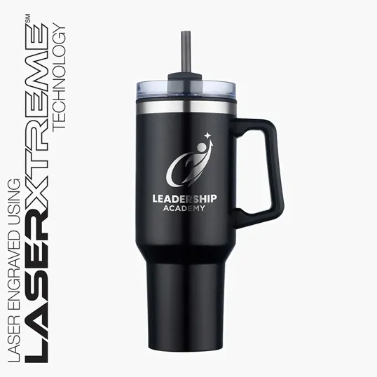Sovrano Connor 40 oz. Steel/PP Liner Travel Mug — view 2