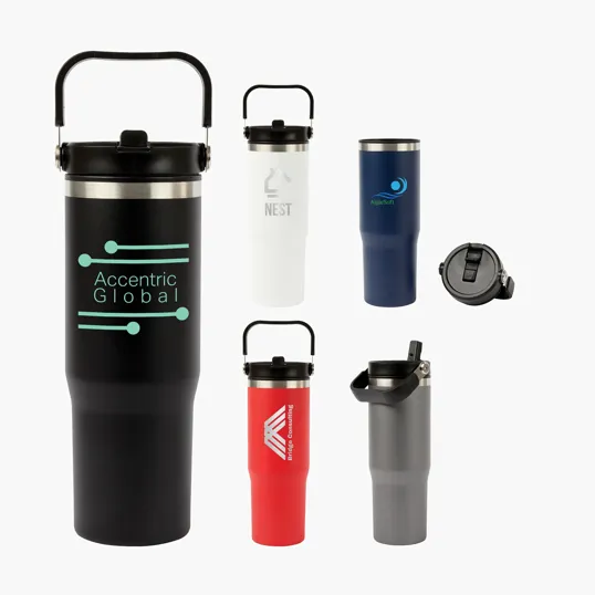 Sovrano 30 oz. Steel/PP Liner Water Bottle