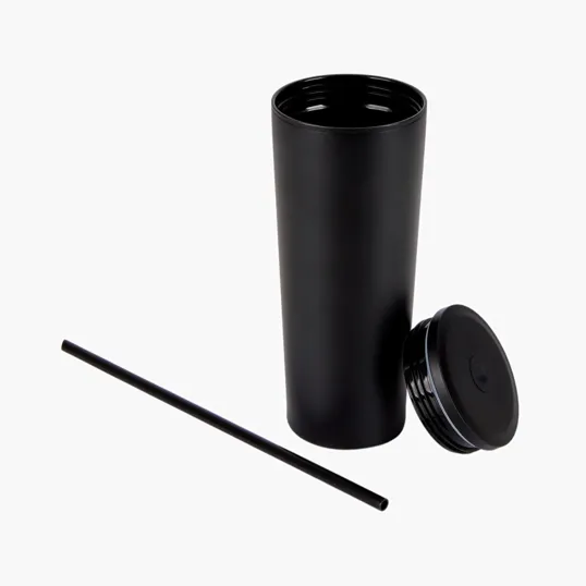 Sovrano Bayard 24 oz. Double Wall Steel/PP Liner Straw Tumbler — view 4