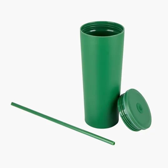 Sovrano Bayard 24 oz. Double Wall Steel/PP Liner Straw Tumbler — view 7
