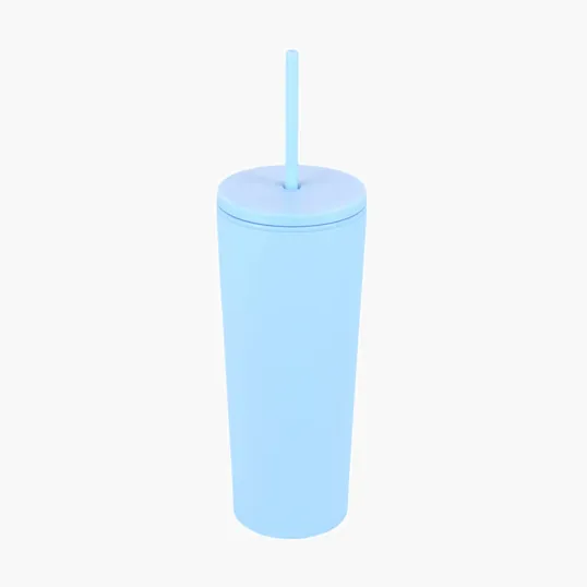 Sovrano Bayard 24 oz. Double Wall Steel/PP Liner Straw Tumbler — view 11