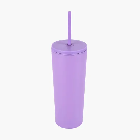 Sovrano Bayard 24 oz. Double Wall Steel/PP Liner Straw Tumbler — view 14