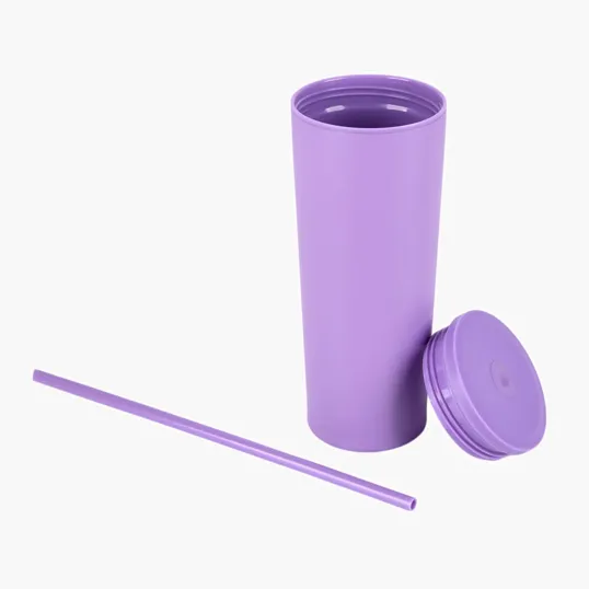 Sovrano Bayard 24 oz. Double Wall Steel/PP Liner Straw Tumbler — view 15
