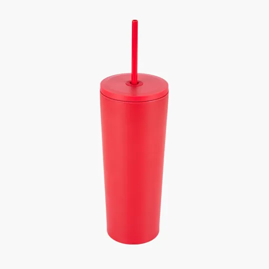 Sovrano Bayard 24 oz. Double Wall Steel/PP Liner Straw Tumbler — view 17