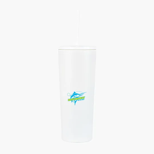 Sovrano Bayard 24 oz. Double Wall Steel/PP Liner Straw Tumbler — view 25