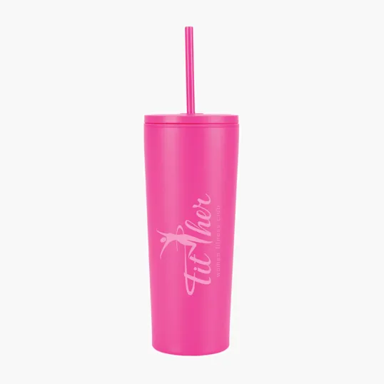 Sovrano Bayard 24 oz. Double Wall Steel/PP Liner Straw Tumbler — view 28