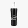 Sovrano Bayard 24 oz. Double Wall Steel/PP Liner Straw Tumbler — view 2