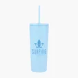Sovrano Bayard 24 oz. Double Wall Steel/PP Liner Straw Tumbler — view 10