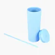 Sovrano Bayard 24 oz. Double Wall Steel/PP Liner Straw Tumbler — view 12
