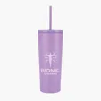 Sovrano Bayard 24 oz. Double Wall Steel/PP Liner Straw Tumbler — view 13
