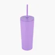 Sovrano Bayard 24 oz. Double Wall Steel/PP Liner Straw Tumbler — view 14
