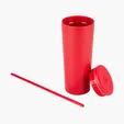 Sovrano Bayard 24 oz. Double Wall Steel/PP Liner Straw Tumbler — view 18