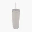 Sovrano Bayard 24 oz. Double Wall Steel/PP Liner Straw Tumbler — view 20