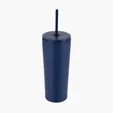 Sovrano Bayard 24 oz. Double Wall Steel/PP Liner Straw Tumbler — view 23