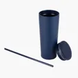 Sovrano Bayard 24 oz. Double Wall Steel/PP Liner Straw Tumbler — view 24