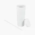 Sovrano Bayard 24 oz. Double Wall Steel/PP Liner Straw Tumbler — view 27
